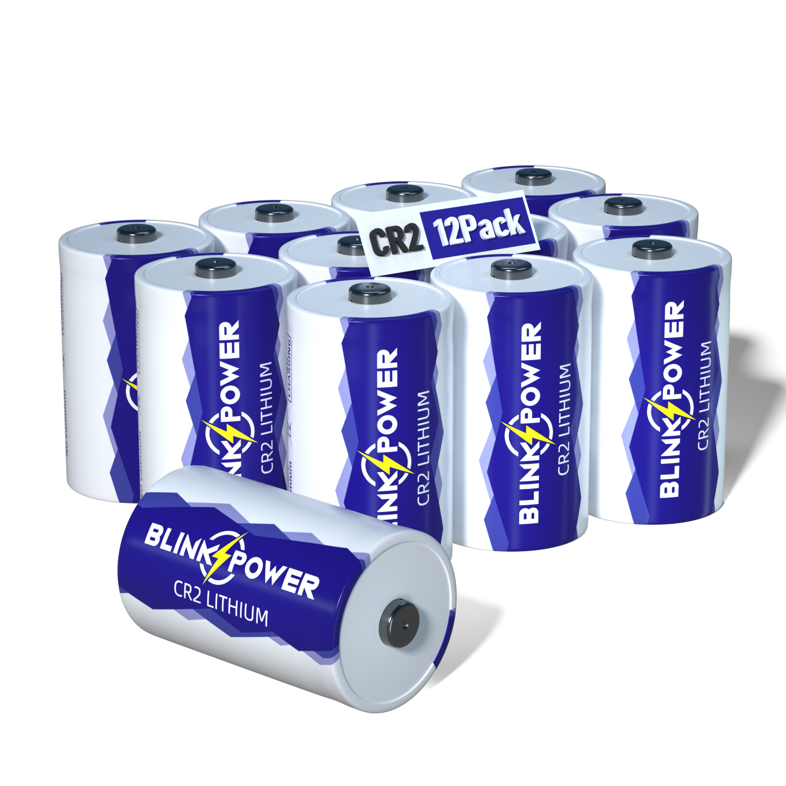 CR2 Battery, 900 mAh, 10-Year Shelf Life, Leak-Proof Design for Range Finder