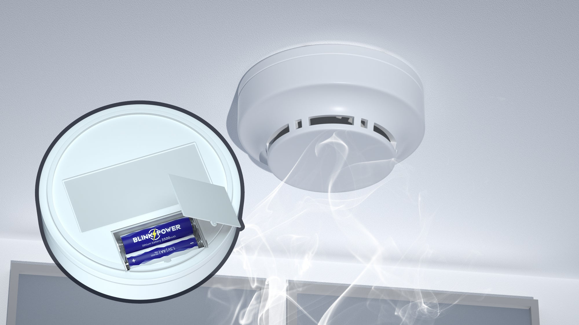 Necessary For Home | Smoke Detector Recommend: Lithium Battery