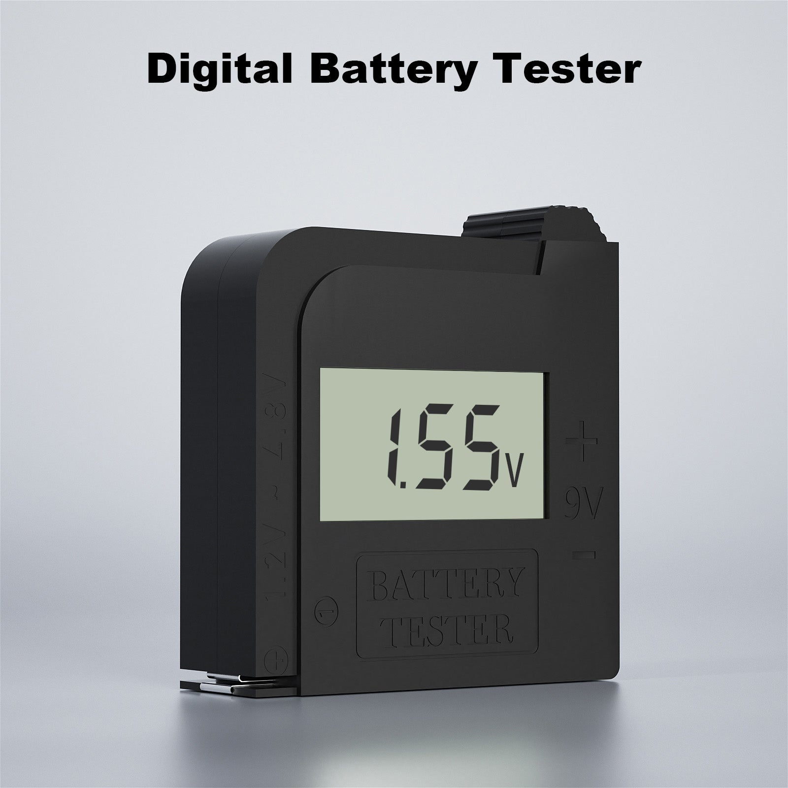 BlinksPower Battery Organizer Storage Case, Holds 56 AA, 29 AAA and More, Battery Box Include Digital Tester