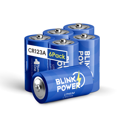 CR123A 3V Lithium Battery, 1700mAh Longest Lasting for Flashlight – BlinksPower